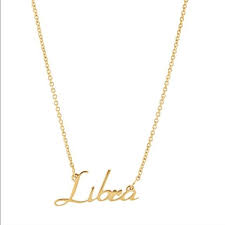 Rebecca Minkoff Libra Zodiac Necklace Libra Jewelry Libra Necklace Zodiac Necklaces