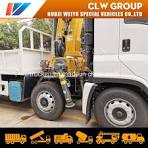 Isuzu Giga 16ton Straight Arm Crane Boom Truck with 12ton ...