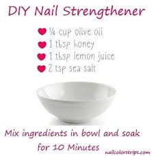 Pin By Beth Ochoa On Color Street Nail Care Diy Nail Strengthener Shiny Nails Diy
