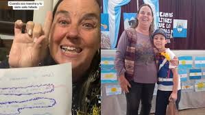 “Dos puntos”: el viral de una docente cordobesa jubilada y su nieto que  copó TikTok