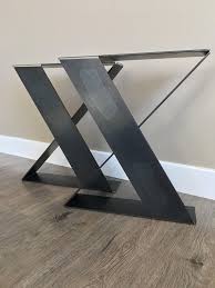 Check out our kitchen island legs selection for the very best in unique or custom, handmade. Modern Steel Table Legsmid Century Modern Metal Table Legs Etsy Muebles De Metal Mesas De Madera Bases De Cama