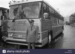 Image result for Silver 1990 Greyhound Bus