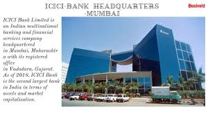 Engages in the provision of banking and financial services, which includes retail banking, corporate banking, and treasury operations. Icici Bank Icici Bank Capital Market In Mumbai