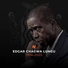 Rest in peace, Zambia's sixth Republican President, Dr. Edgar Chagwa Lungu.