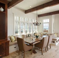 A large table can accommodate four more chairs when needed. 15 Kitchen Banquette Seating Ideas For Your Breakfast Nook