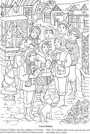 From Christmas Around The World Coloring Book With Images Dover Coloring Pages