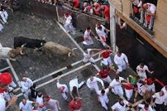 Image result for how long is the course for running of the bulls