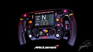 If some how the steering wheel got damage during the race driver left only one option to abandon the race. Artstation Mclaren F1 Steering Wheel 2018 Gonzalo Blanco