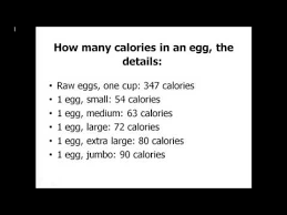 2,000 calories a day is used for general nutrition advice. How Many Calories Are In An Egg Youtube