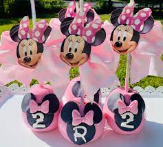 12repeat until all apples have minnie mouse marshmallow ears. Minnie Mouse Candy Apples Luxury Sweets Treats Facebook