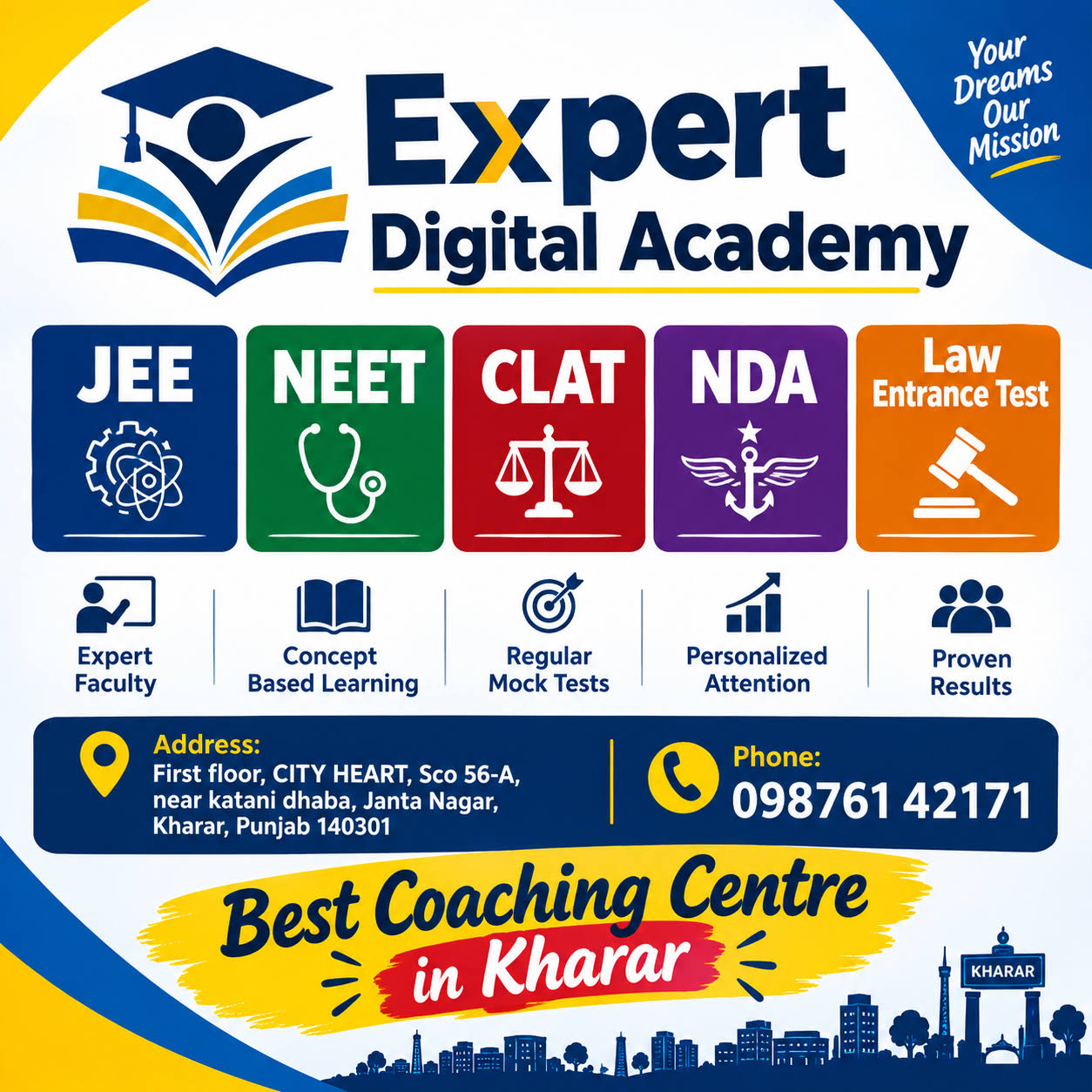 EE, NEET, CLAT, NDA, Law enterance Test product image