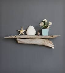 Large Driftwood Shelf So Simple So Charming This Natural Shaped Driftwood Slab Is Decor Driftwood Shelf Driftwood Crafts Decor