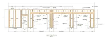 Frame the rough opening to 3 inches wider than the garage door you have selected. Portal Frame Nailing Patterns Structural Engineering General Discussion Eng Tips