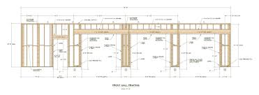 How to frame a garage door opening. Portal Frame Nailing Patterns Structural Engineering General Discussion Eng Tips