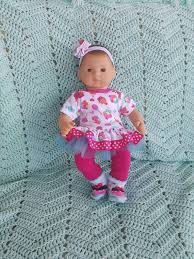 Bitty Baby Doll Clothes Sale 15 Inch Baby Doll Clothes Sweet Treats Doll Outfit By Thedollydama Baby Doll Clothes Baby Dolls Bitty Baby