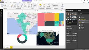 In this post i want to show how to use public available (open) data to create geo visualizations in python. Power Bi Map Visualization Youtube