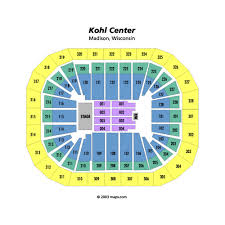 kohl center hockey seating chart elegant kohl center events