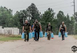 It involves two days of stages of running and shooting, carrying heavy objects, rope climbs and other events that could be described a 'functional' (i.e. Gti August 2019 Tactical Games Photos