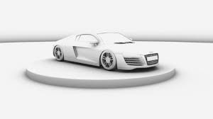 Audi R8 High Quality Cinematic Hd Car 3d Model Obj Audi Audi R8 Car 3d Model
