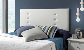 Marckonfort testiera rombo 140x60 cm bianco, pelle sintetica Fino A 70 Su Testiera Letto Ibiza Venta Stock Groupon