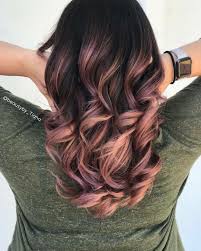 Color melting is a method that mimics how changes of color occur naturally to hair. 70 Rose Gold Ombre Ideas Hair Styles Ombre Hair Dyed Hair