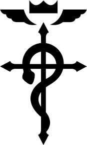 Fullmetal Alchemy Emblematic Logo Tatuagens De Anime Tatuagem Alquimia Tatuagem