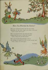 Have You Watched The Fairies By Rose Fyleman