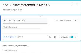 Soal Online Matematika Kelas 5 Semester 2 Terbaru 2020 Info Pendidikan Terbaru