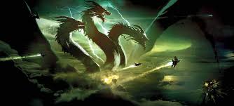 Ultrawoman vs godzilla king ghidorah gamera angiru by paulobarrios. The Art Of Godzilla King Of The Monsters Amazon De Bernstein Abbie Fremdsprachige Bucher