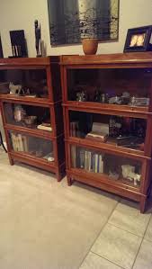 This classic bookcase lends a prestigious feel to any office and any collection (of books or otherwise). Barrister Bookcases Woodworking