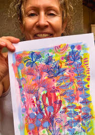Sharing a beautiful flower painting inspired by family