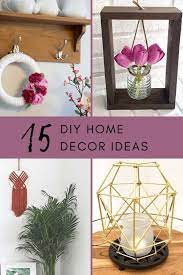 15 Diy Home Decor Items You Can Make Decorative Items Home Diy Home Decor Items