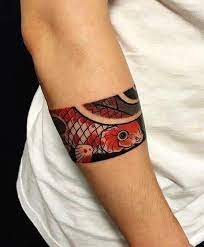 Hoa mẫu hình xăm vòng tay cá chép. Hinh XÄƒm Vong Tay Nam Ná»¯ Ä'áº¹p Máº«u Tattoo Vong Tay