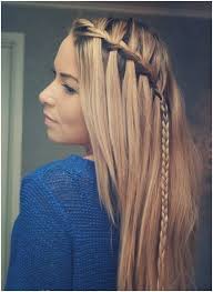 Be A Stunner By Wearing Your Hair Down With Braids Styles Weekly Straight Wedding Hair Casual Hairstyles For Long Hair Waterfall Hairstyle
