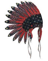 American Flag Indian Headdress Dye Sub Heat Transfer Sheet Indian Headdress Native Tattoos Headdress Tattoo