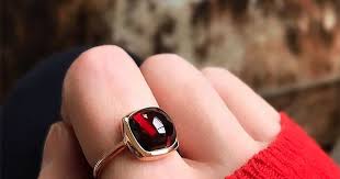 Stone Rings Natural Rings Simple Gemstone Silver Jewellery Rings Simple Bague Bague Argent Anneaux De Pierre