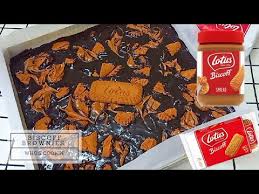 Kalau tak reti atau tak berapa pandai buat kek, elok la cuba buat brownies ni dulu sebab cara membuatnya lebih mudah daripada buat kek dan juga. Resepi Brownies Biscoff Sukatan Cawan Biscoff Brownies Recipe Youtube