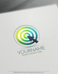 Create a beautiful logo design in seconds. Design Free Target Logo Online Focus Business Logo Maker Free Business Logo Logo Design Free Logo Design Free Templates