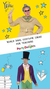 Roald Dahl Costume Ideas For Teachers Party Delights Blog Roald Dahl Costumes Storybook Character Costumes Book Character Costumes