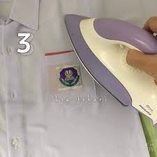 'ok kang, gini aja, besok akang tunggu saja aku di halte bis depan sekolah sd mawar, tahu? Cara Tampal Lencana Sekolah Guna Gam Tak Payah Jahit Kejap Je Siap