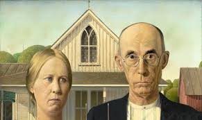 American Gothic by Grant Wood