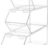 Amazon.com: Marketing Holders Stackable Candy Bins Small ...