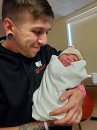 It's Big Baby Thursday, and this morning I'm introducing you to Jahkai  Rivers of Alabaster, Alabama! Jahkai was born via C-section a few weeks ago  at 36 weeks- and despite arriving a