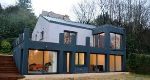 Maison D Architecte 6 Realisations A Visiter En Region Parisienne Extension Maison Agrandissement Maison Extention Maison