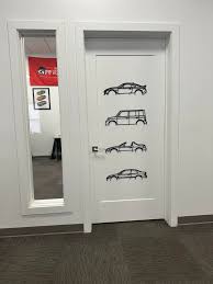 Unique Car Silhouette Line Art Pieces for Sale