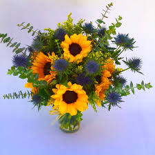 A florist you can trust in san francisco, california. Thistle Things Jar Arrangement In San Francisco Ca Flowers Of The Valley