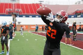 The senior bowl announced winners from the week of practices during a ceremony the night before the game. Jdcm40ltb4ulpm