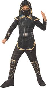You can instantly transform into any of your favorite comic book characters in one of these amazing outfits. Buy Rubie S Marvel Avengers Endgame Child S Hawkeye As Ronin Costume Mask Large Online In Indonesia B07l8wkq3v