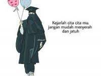  Gambar Kartun Muslimah Bercadar Wisuda Kartun Gambar Kartun Gambar