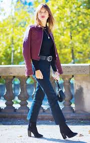 Funny picture of a cow on a pasture. French Fashion Essentials Fall Winter Style Version